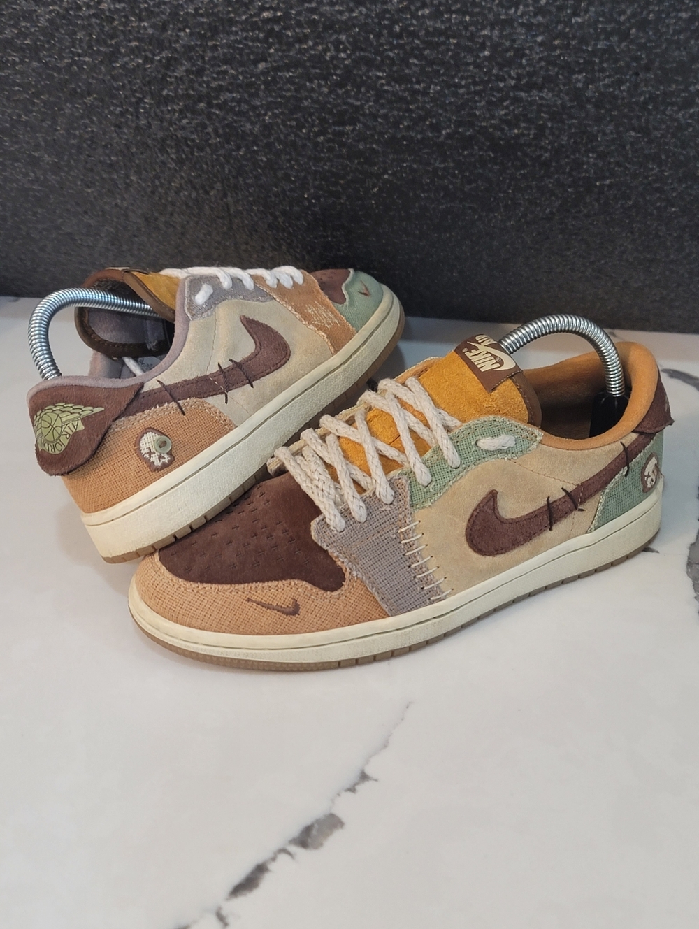Air Jordan 1 Low OG Zion Williamson X "Voodoo" Wmns 8.5 Ships Today